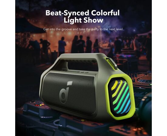 Акустическая система Anker SoundСore Boom 2 Plus Green (A3134061), изображение 4