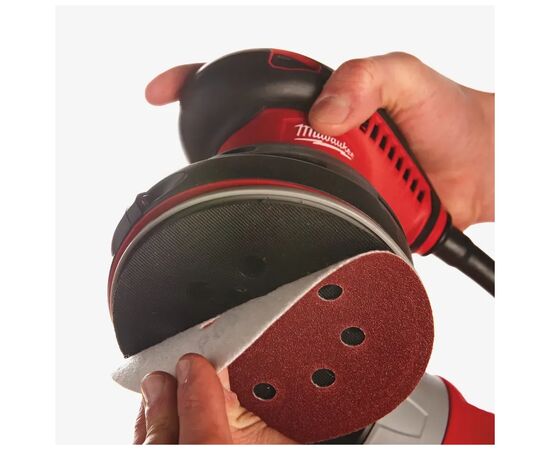Шлифовальная машина Milwaukee ROS 125 E, 300Вт, 125мм (4933433180), изображение 3