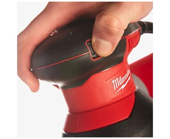 Шлифовальная машина Milwaukee ROS 125 E, 300Вт, 125мм (4933433180), изображение 5