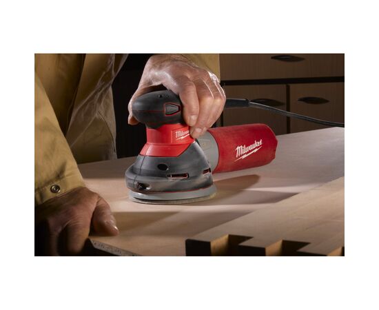 Шлифовальная машина Milwaukee ROS 125 E, 300Вт, 125мм (4933433180), изображение 7