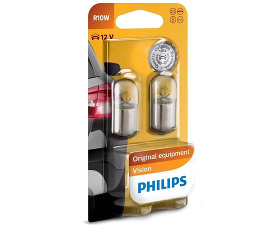 Автолампа Philips 10W (12814 B2), изображение 2