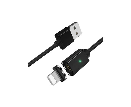 Дата кабель USB 2.0 AM to Lightning Magnetic black Essager (EXCCXL-ML01)