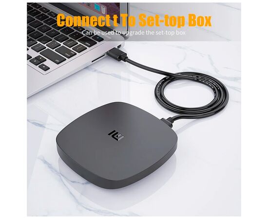 Дата кабель USB 2.0 AM/AM 0.5m 5Gbps Essager (EXCAA2-YTB01), зображення 3