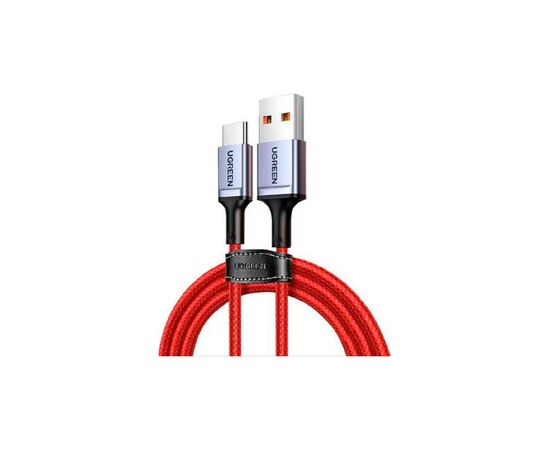 Дата кабель USB 2.0 AM to USB-C 1.0m 6A US505 red Ugreen (20527)