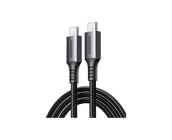 Дата кабель USB-C to USB-C 2.0m US567 black/gray Ugreen (15374)