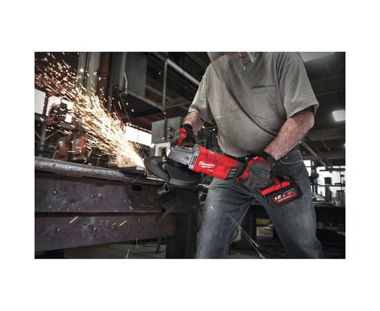 Шліфувальна машина Milwaukee M18 FLAG230XPDB-121C, 230мм, 12Ah, кейс (4933499241), зображення 5