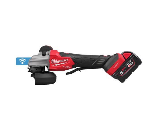 Шліфувальна машина Milwaukee M18 FSAGSVO125X-502X, 125мм, 2x5h, HDкейс (4933493553), зображення 2