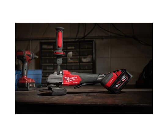 Шліфувальна машина Milwaukee M18 FSAGSVO125X-502X, 125мм, 2x5h, HDкейс (4933493553), зображення 6