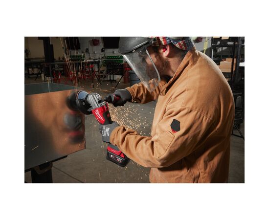 Шліфувальна машина Milwaukee M18 FSAGSVO125X-502X, 125мм, 2x5h, HDкейс (4933493553), зображення 9