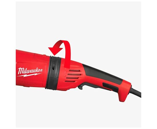 Шлифовальная машина Milwaukee AGVM 26-230 GEX, 2600Вт, 230мм (4933402365), изображение 10