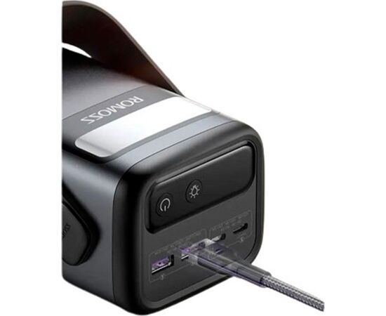 Батарея универсальная Romoss 60000mAh PMT60 100W Black (PMT60-1D2-2133H / 1076308), изображение 3