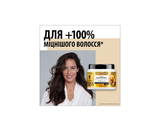 Маска для волос Gliss 4-In-1 Deep Care Nourishment 400 мл (9000101726053), изображение 2