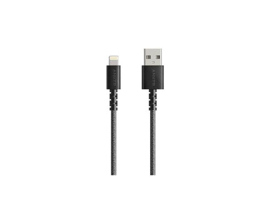 Дата кабель USB 2.0 AM to Lightning 1.8m Powerline Select+ Black Anker (A8013H11)