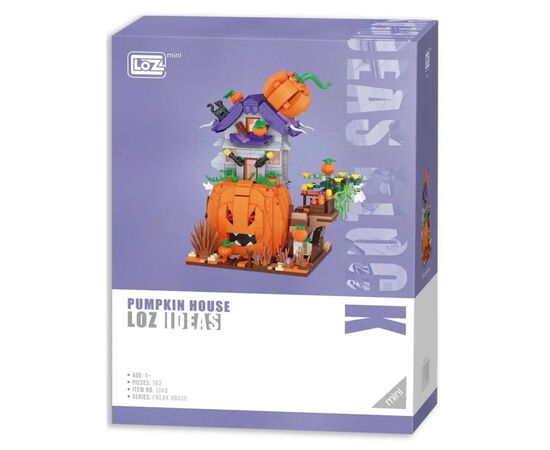 Конструктор LOZ mini Тыквенный домик без фигурок (1249)