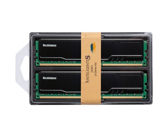 Модуль пам'яті для комп'ютера DDR3L 16GB (2x8GB) 1600 MHz CL11 1.35V Resistance INTELIGENTES (IR3BFB2/16), зображення 4