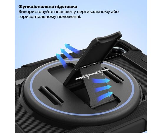 Чохол до планшета BeCover Horizontal handle Xiaomi Redmi Pad 2 11.0" Black (714566), зображення 3