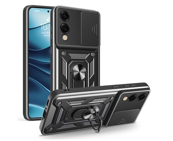 Чохол до мобільного телефона BeCover Military Samsung Galaxy S25 Edge SM-S937 Black (714570), зображення 6