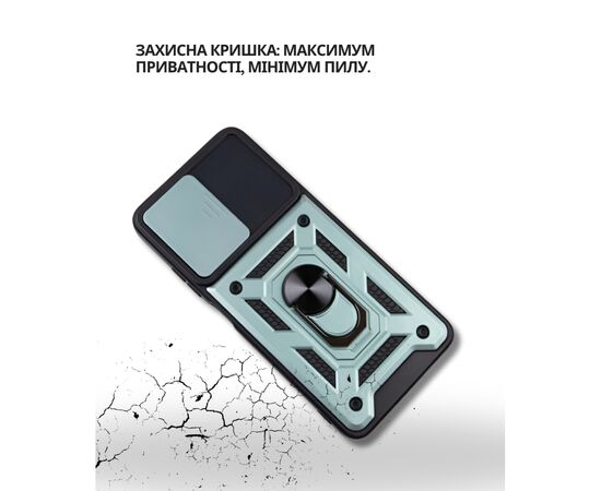 Чохол до мобільного телефона BeCover Military Samsung Galaxy S25 Edge SM-S937 Dark Green (714571), зображення 3