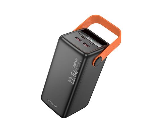 Батарея универсальная BOROFONE 60000mAh BJ66B Magnifico 22.5W PD/20W Black (6941991115165)