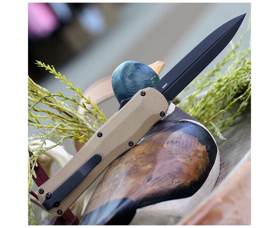 Нож Benchmade Autocrat Coyote OTF Auto (3400BK-2), изображение 11