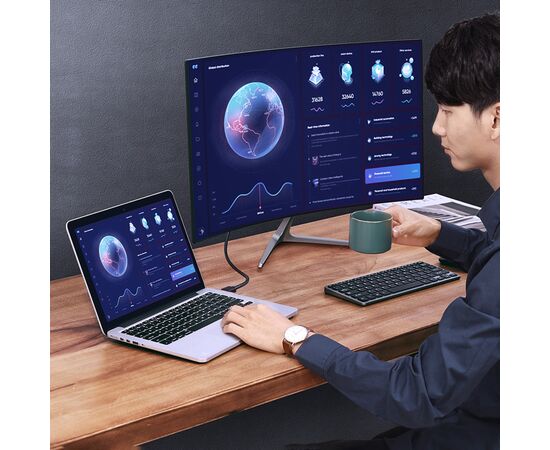 Кабель мультимедийный HDMI M to DVI M 1.0m HD106 black Ugreen (30116), изображение 7