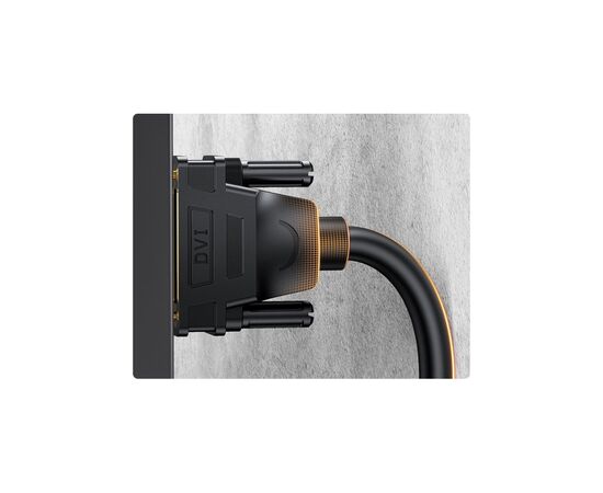 Кабель мультимедійний DVI M to DVI M 2.0m 24+1pin DV101 black Ugreen (11604), зображення 4
