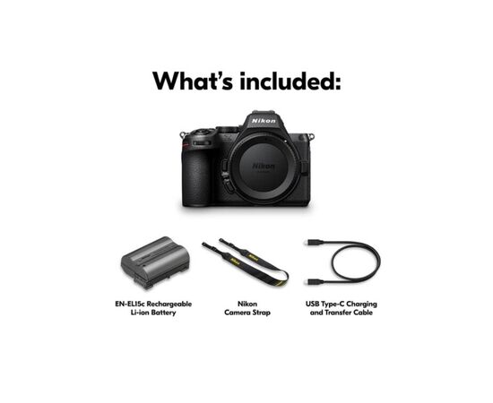 Цифровий фотоапарат Nikon NIKON Z 5 II Body (VOA170AE), зображення 6