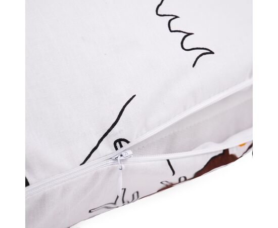 Подушка MirSon Подушка для вагітних та відпочинку Г-подібна 5014 Color Lin (2200010969658), изображение 3