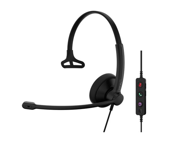 Навушники Epos Impact 100 MS Mono USB-C+A Black (1001419)