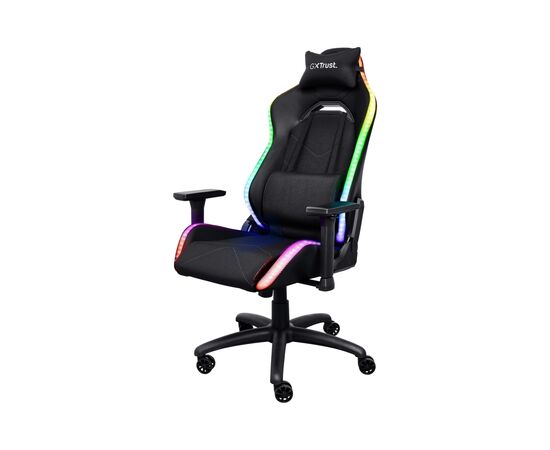 Крісло ігрове Trust GXT 719 Ruya RGB Black (25185), зображення 2