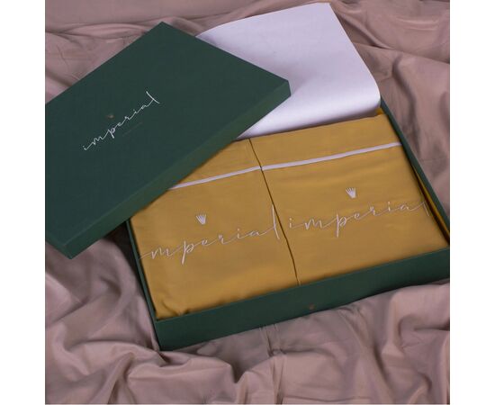 Постільна білизна MirSon Сатин Imperial Satin Genoa 2 x 160 x 220 полуторний Євро (2200007178742), зображення 8