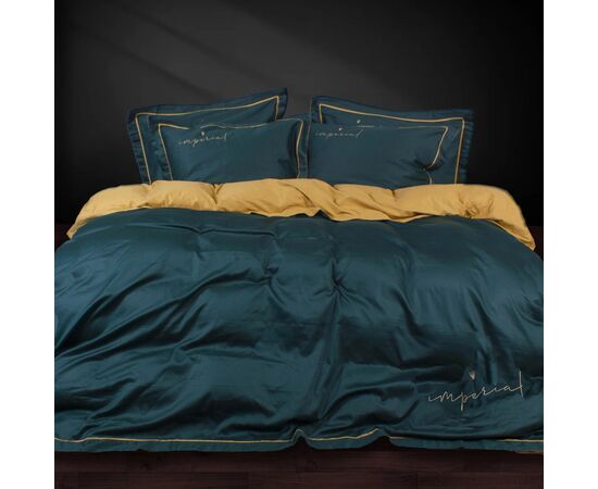 Постільна білизна MirSon Сатин Imperial Satin Messina 2 x 160 x 220 сімейний Євро (2200007179121)