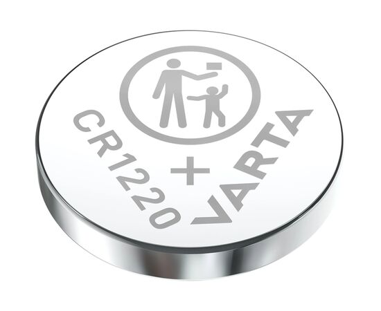 Батарейка Varta CR1220 Lithium (06220101401), зображення 3