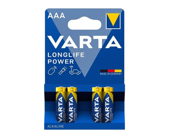 Батарейка Varta AAA Longlife Alkaline * 4 (04903121414)