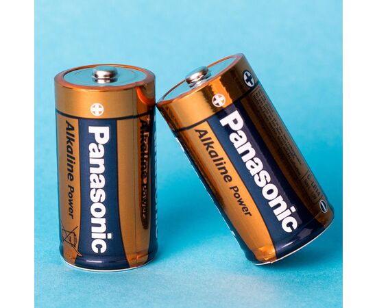 Батарейка Panasonic C LR14 Alkaline Power * 2 (LR14REB/2BP), зображення 3