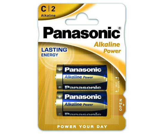 Батарейка Panasonic C LR14 Alkaline Power * 2 (LR14REB/2BP)