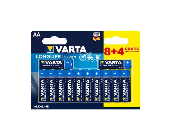 Батарейка Varta HIGH Energy ALKALINE * 12 (8+4) (04906121472)