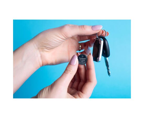 Батарейка Panasonic CR 2032 Lithium * 1 (CR-2032EL/1B), зображення 3