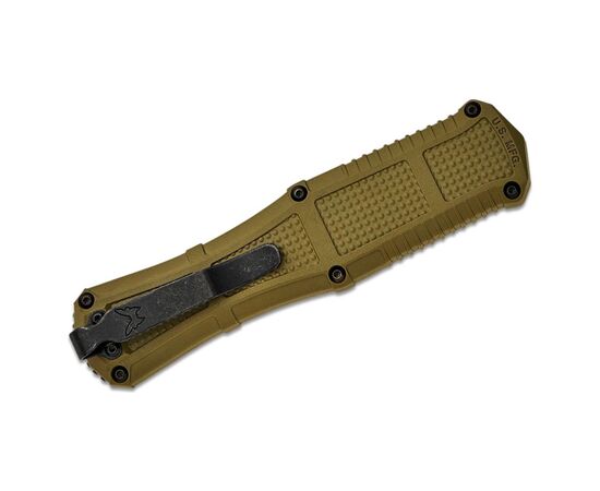 Нож Benchmade Claymore OTF Auto Serrated Green (3370SGY-1), изображение 5