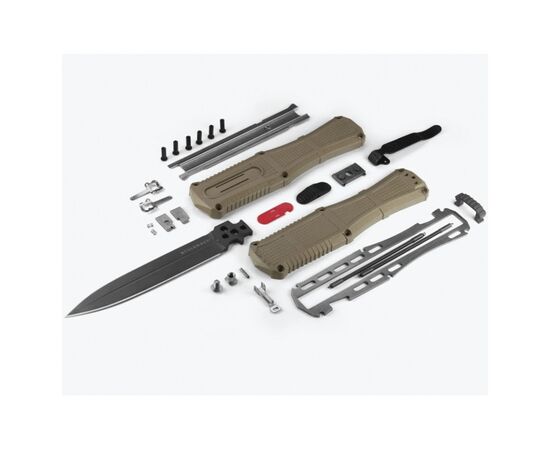 Нож Benchmade Claymore OTF Auto Serrated Green (3370SGY-1), изображение 7