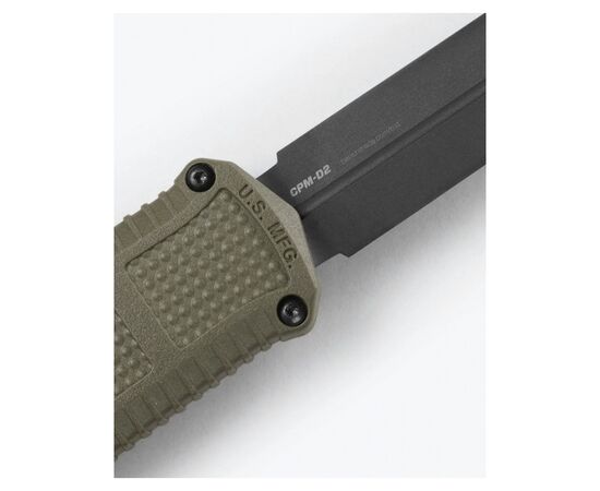 Нож Benchmade Claymore OTF Auto Serrated Green (3370SGY-1), изображение 8