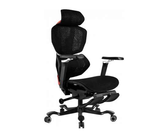 Кресло игровое GT Racer X-7001 Black/Red, изображение 2