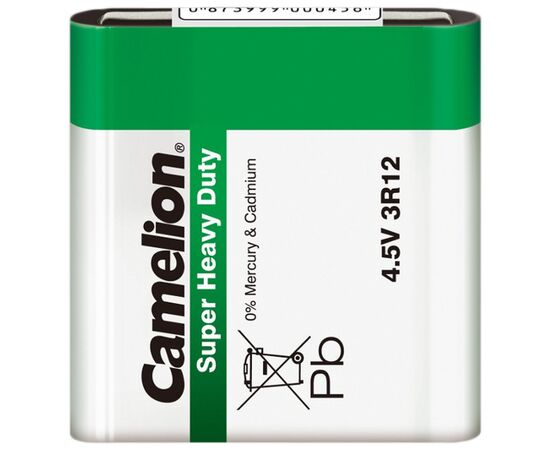 Батарейка 3R12 4.5V Super Heavy Duty Zinc-carbon * 1 Camelion (3R12-SP1G)