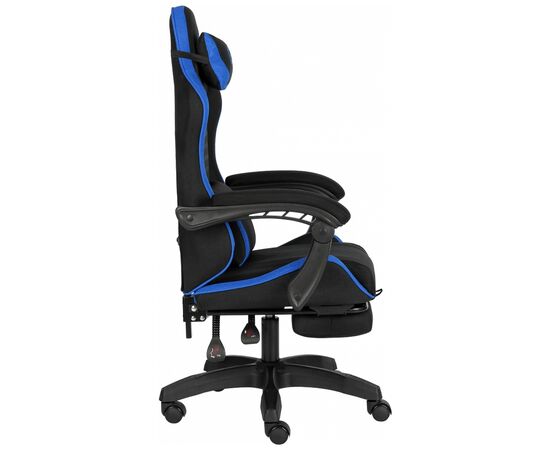 Кресло игровое GT Racer X-2339 Black/Blue (X-2339 Fabric Black/Blue), изображение 3