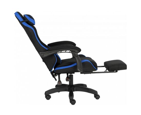 Кресло игровое GT Racer X-2339 Black/Blue (X-2339 Fabric Black/Blue), изображение 6