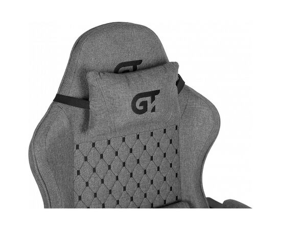 Кресло игровое GT Racer X-2339 Black/Gray (X-2339 Fabric Black/Gray), изображение 10