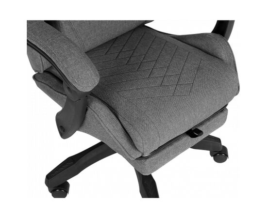 Кресло игровое GT Racer X-2339 Black/Gray (X-2339 Fabric Black/Gray), изображение 8
