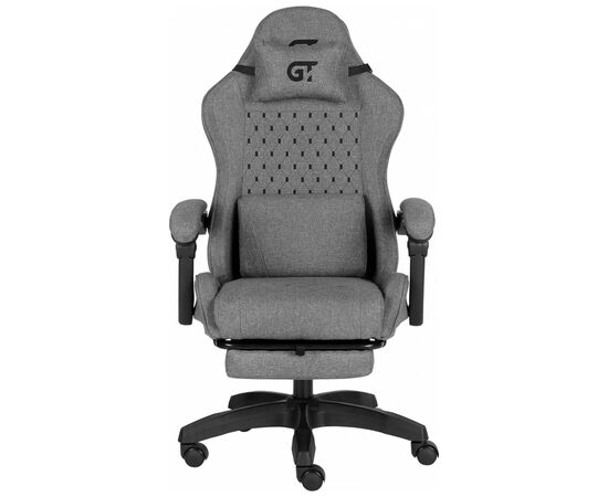 Кресло игровое GT Racer X-2339 Black/Gray (X-2339 Fabric Black/Gray)