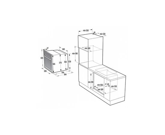 Духовой шкаф Gorenje BFS6148B, изображение 10
