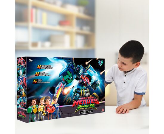 Трансформер Dinoster Метатрон (5 роботів, аксесуари) (EU580101), зображення 4